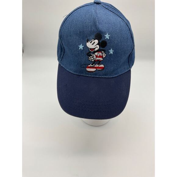 Disney Mickey Mouse Patriotic Hat, Red White Blue, 4th of July Trucker, Adjustab - Picture 1 of 9